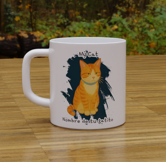 MyCat_Naranjoso1 Taza My Cat